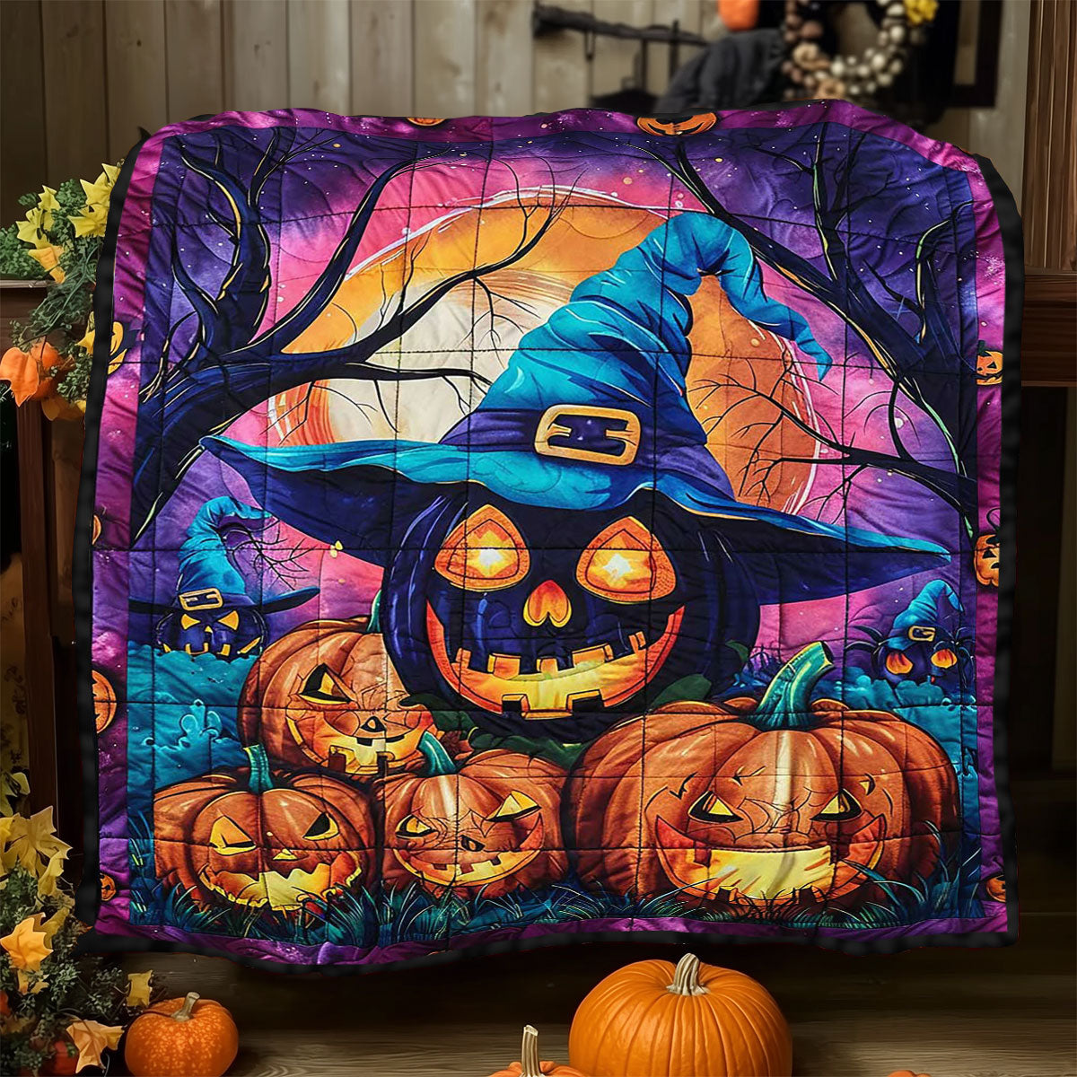 Jack-O'-Lantern WJ0609017CL Quilt