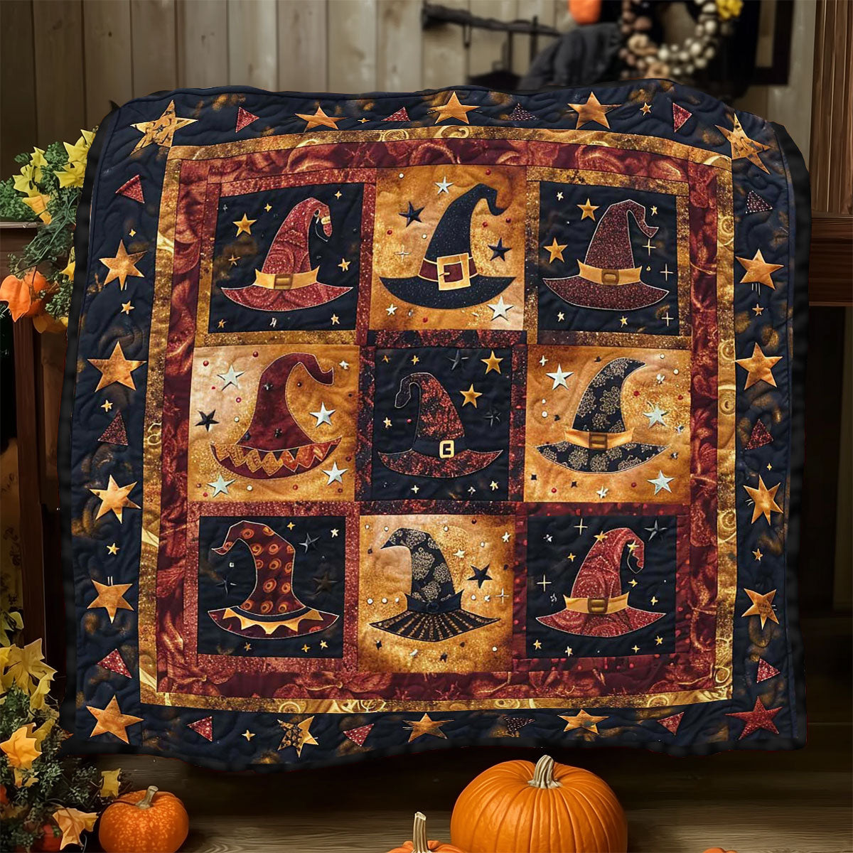 Witch's Hats WJ2408028CL Quilt