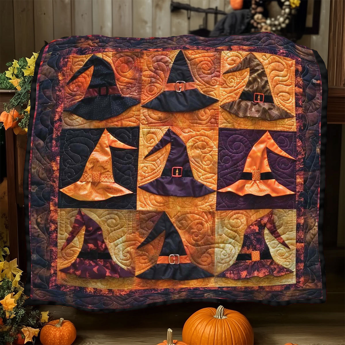 Witch's Hats WJ2708028CL Quilt