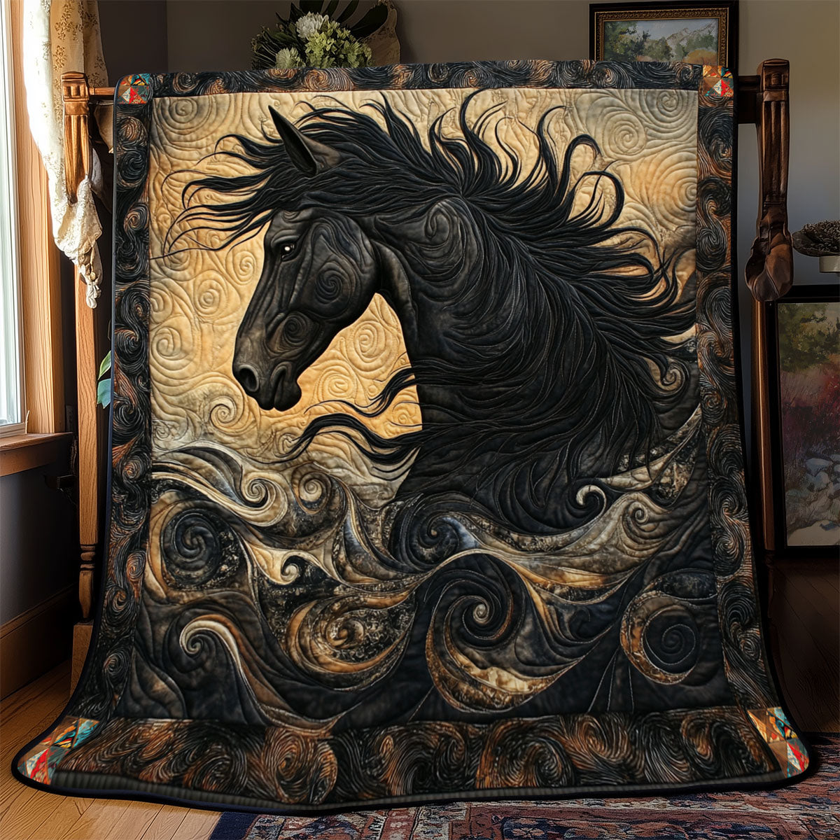 Night Rider Horse YR1212003CL Quilt