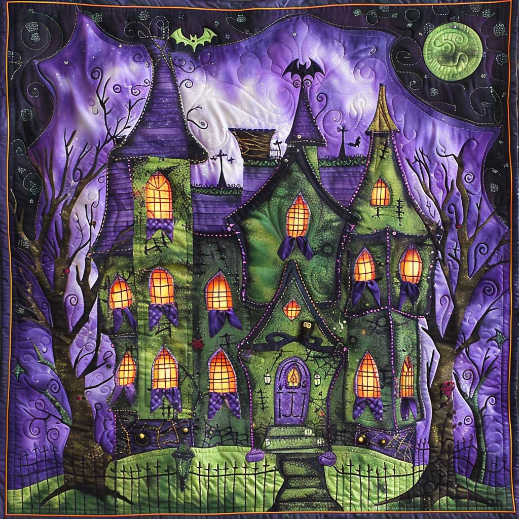 Halloween Night XR0409013CL Quilt