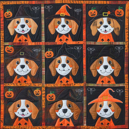 Halloween Vibe Beagles XR1908010CL Quilt