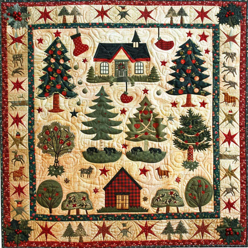 Happy Christmas WM2507001CL Quilt