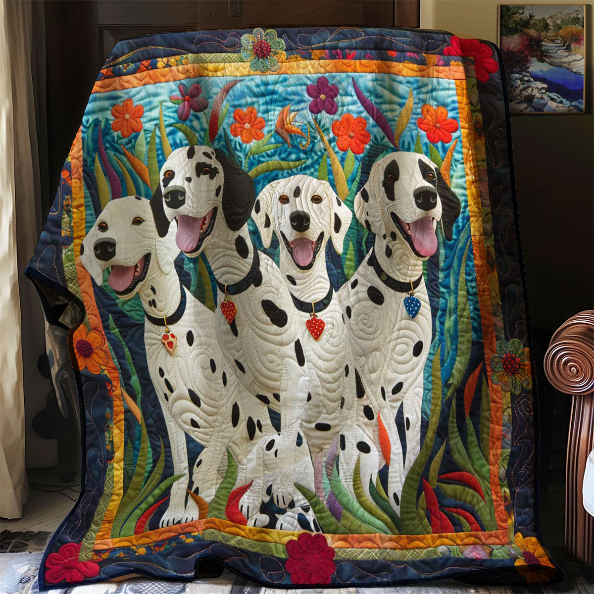 Happy Dalmatians WN2907032CL Quilt