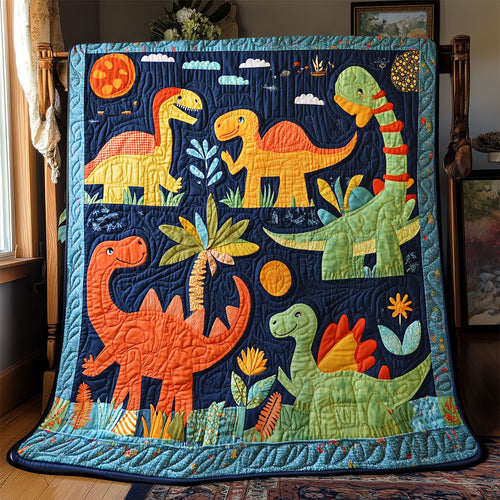 Happy Dino YR0802041CL Quilt