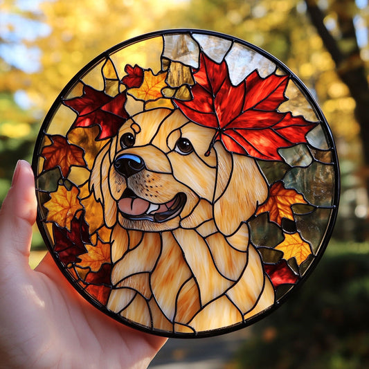 Happy Goldie WU1601044CL Suncatcher