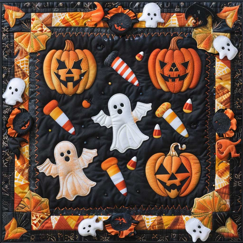 Happy Halloween XR1009002CL Quilt