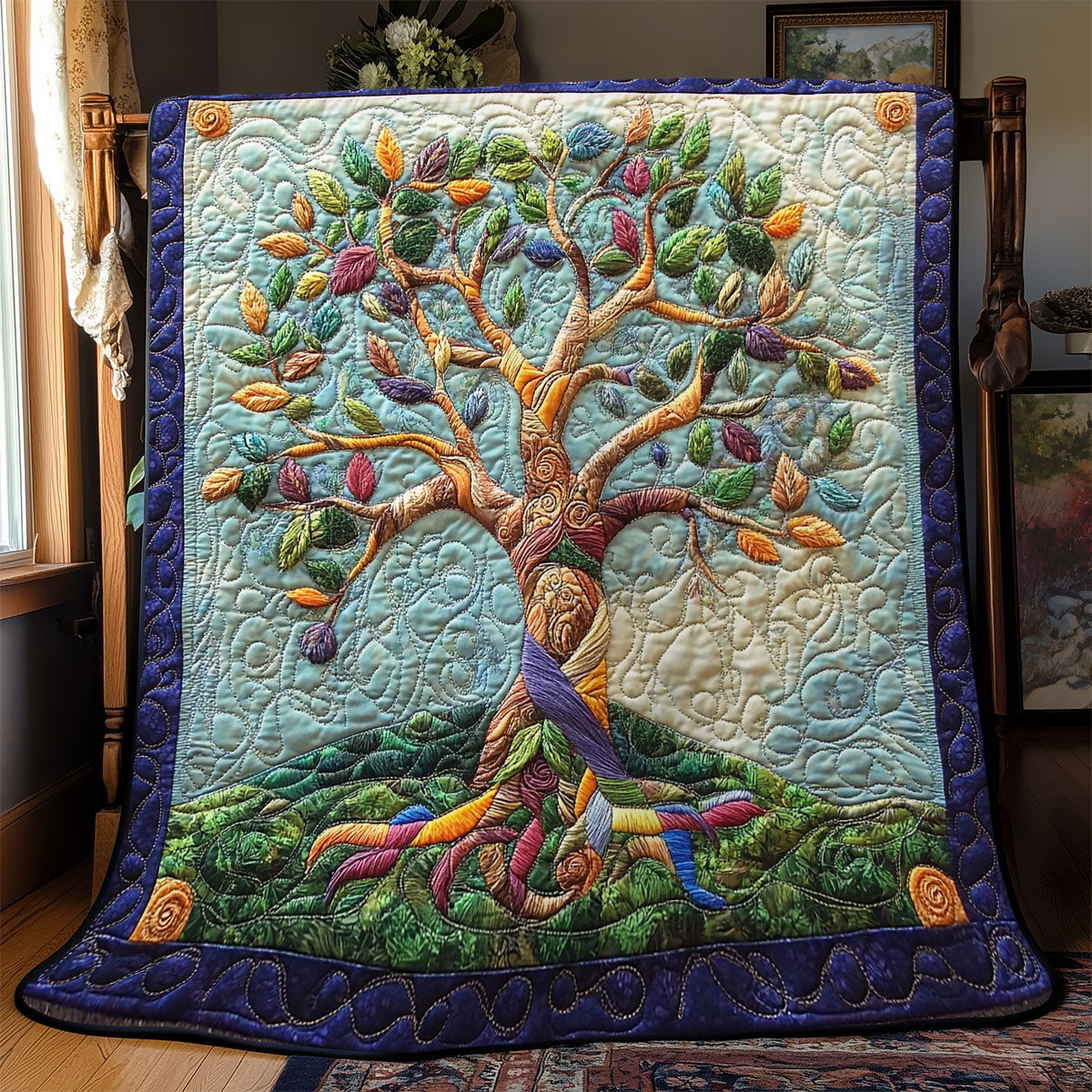 Harvest Harmony YR0402032CL Quilt