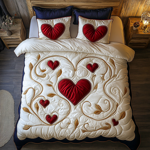 Heart Pattern YR2301022CL Duvet Cover Set