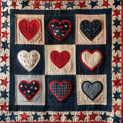 Hearts WJ1207008CL Quilt