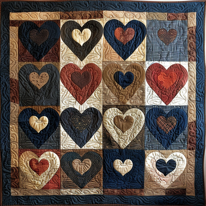 Hearts WJ1306009CL Quilt