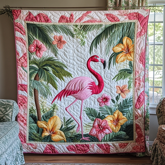 Hibiscus Haven YR0201034CL Quilt