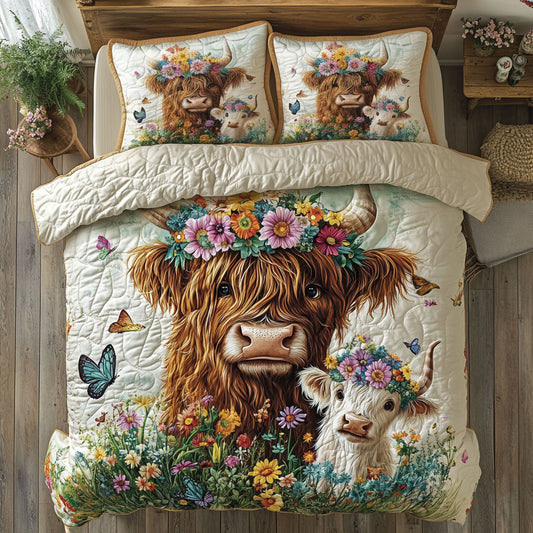 Highland Cowboy Echoes Of The Autumn Range WU0503029CL Duvet Cover Set