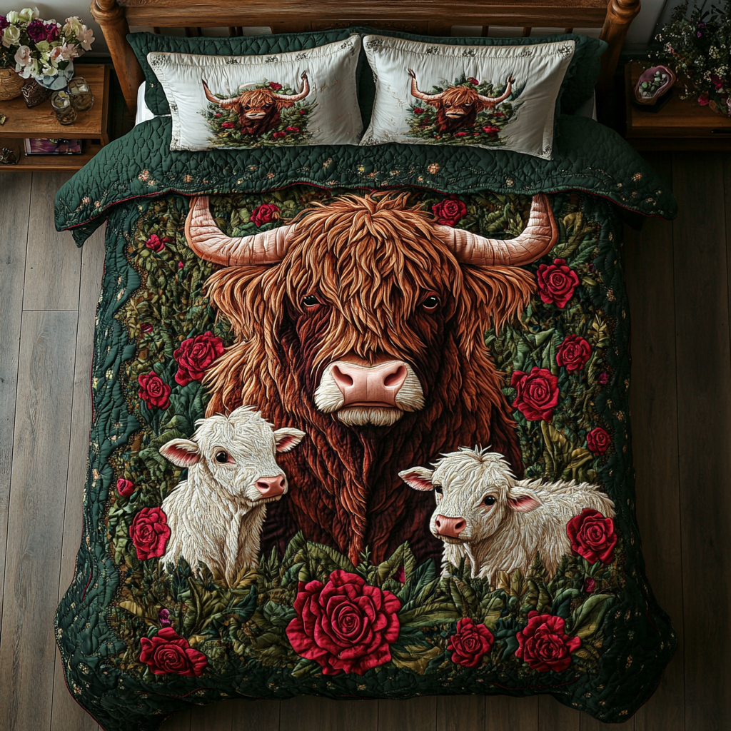 Highland In Bloom YR1702029CL Duvet Cover Set