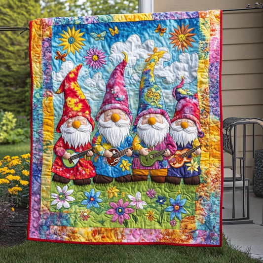 Hippie Gnome WU2612054CL Quilt