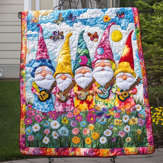 Hippie Gnome WU2612068CL Quilt