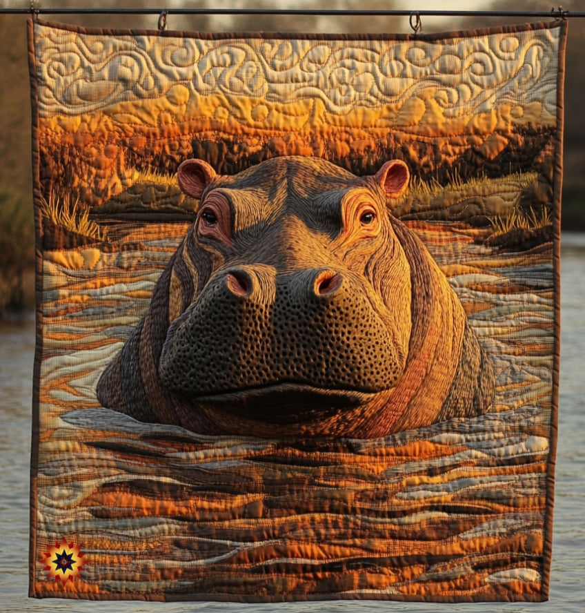 Hippo WU1712021CL Quilt
