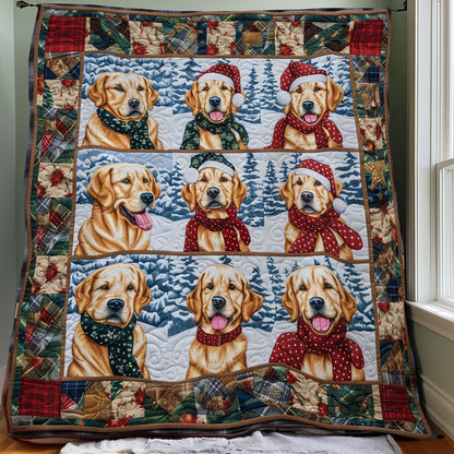 Labrabor With Snow WO1508007CL Quilt