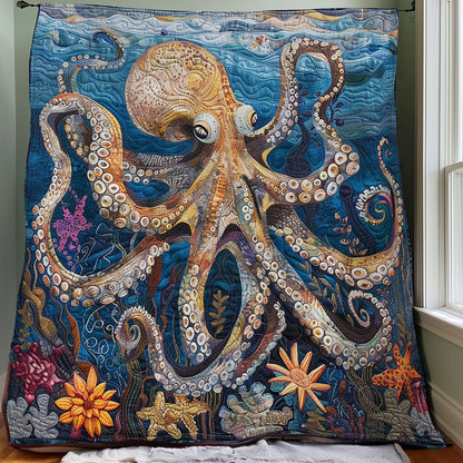 Octopus Ocean WO1508041CL Quilt