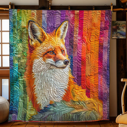 Fox Rainbow Color WO1508011CL Quilt