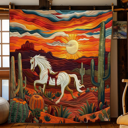 Horses In The Desert WO1308032CL Quilt