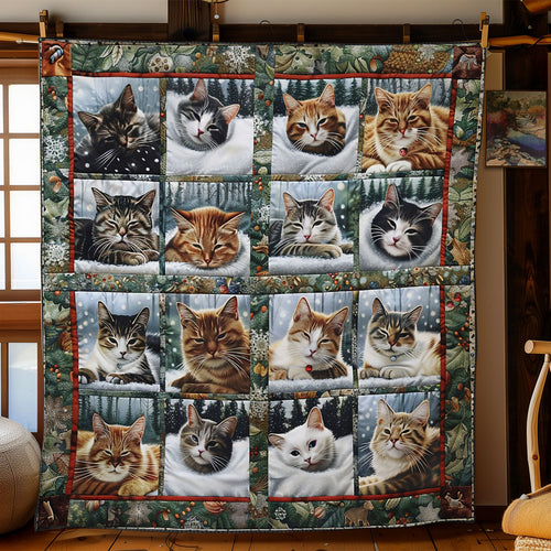 The Cozy Cat Corner WO1508019CL Quilt