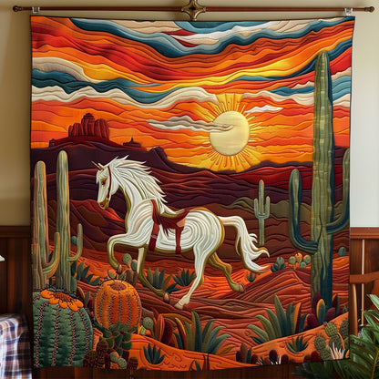 Horses In The Desert WO1308032CL Quilt