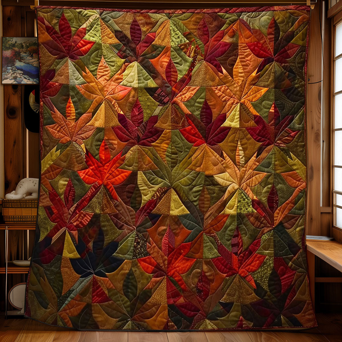 Autumn Leaves WO1508029CL Quilt