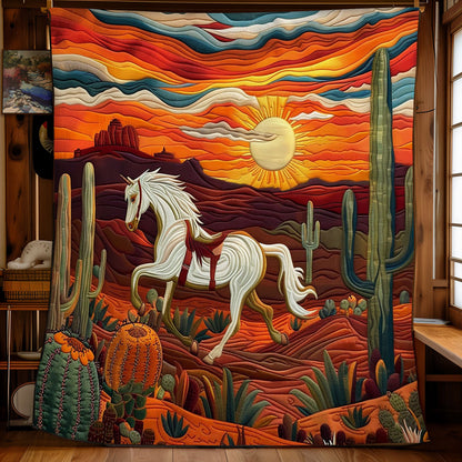 Horses In The Desert WO1308032CL Quilt