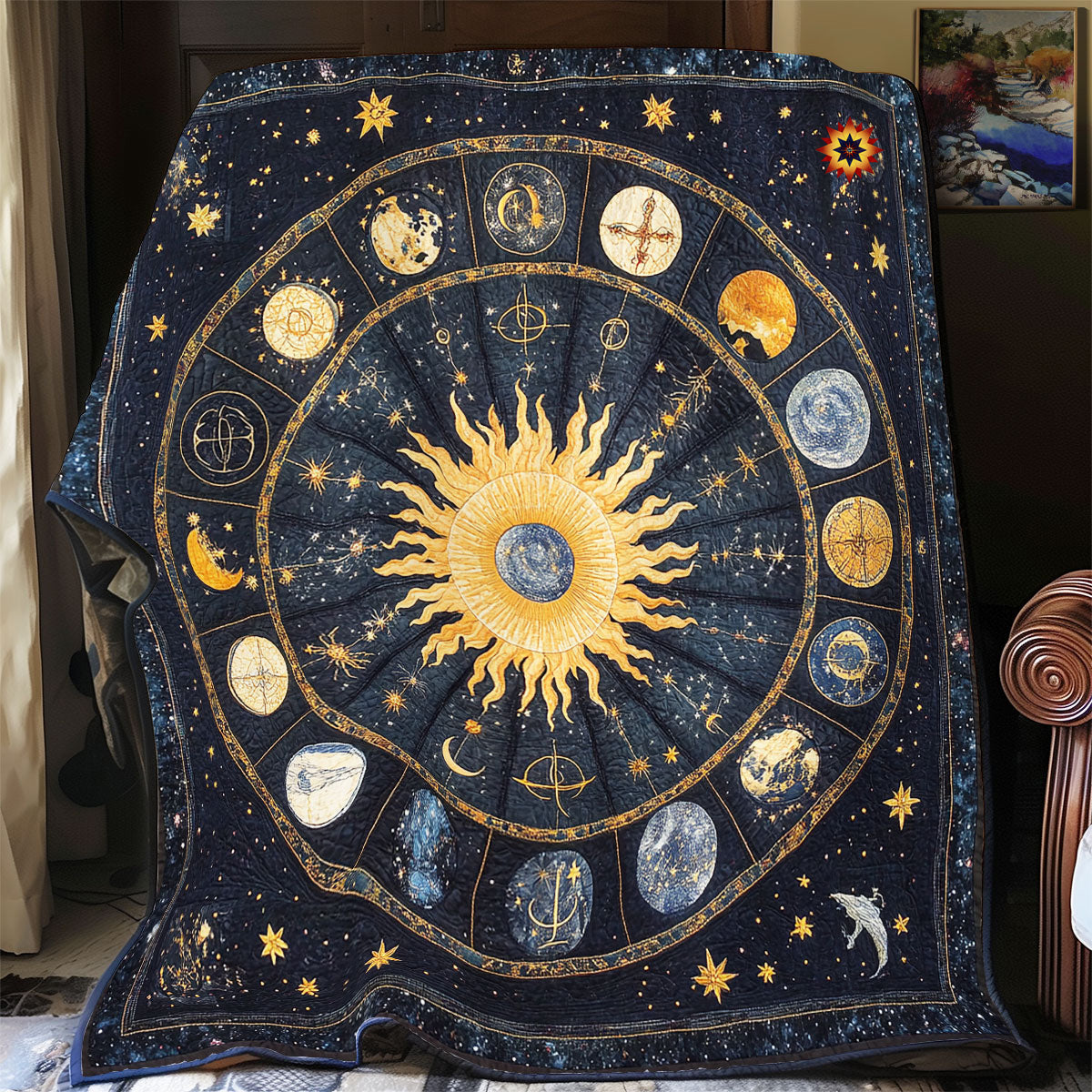 Horoscopes WU1912012CL Quilt