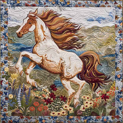 Horse Garden XR0908018CL Quilt