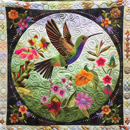 Humming And Flowers XR0507005CL Quilt