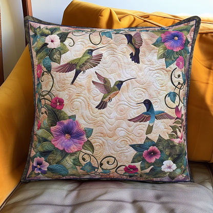 Hummingbird Haven WN2607053CL Quilt Pillow Case