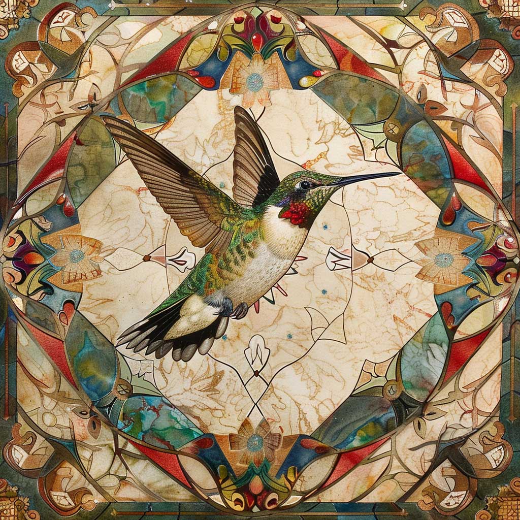 Hummingbird WJ0207006CL Quilt