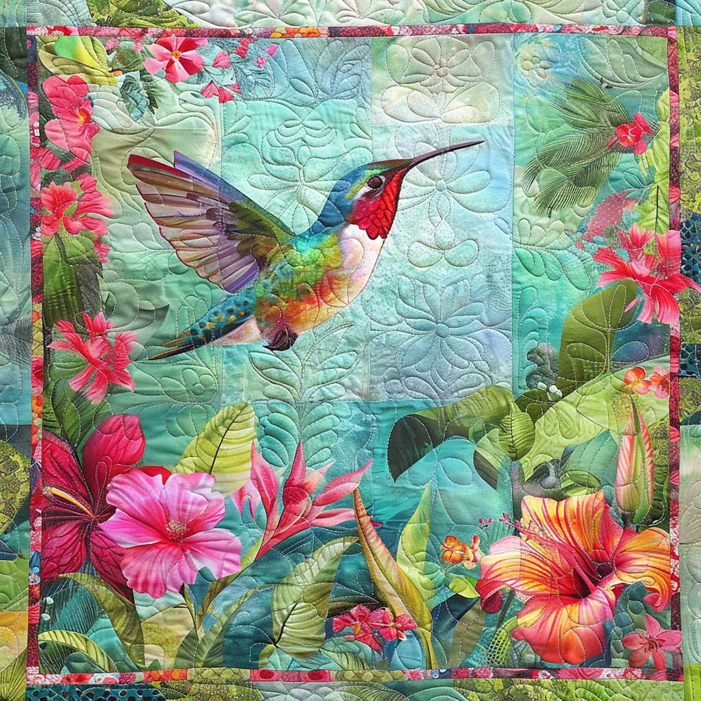 Hummingbird WJ1207014CL Quilt