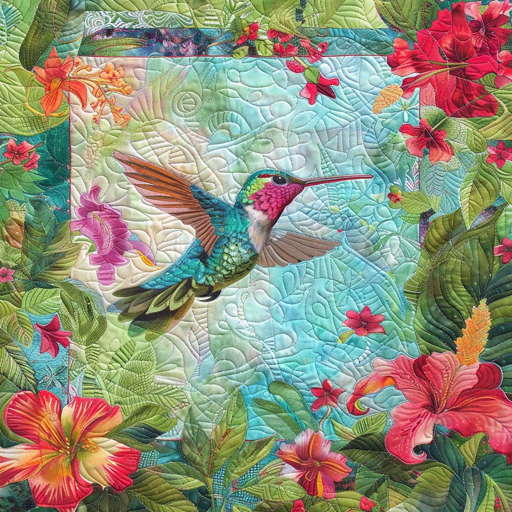 Hummingbird WJ1307012CL Quilt