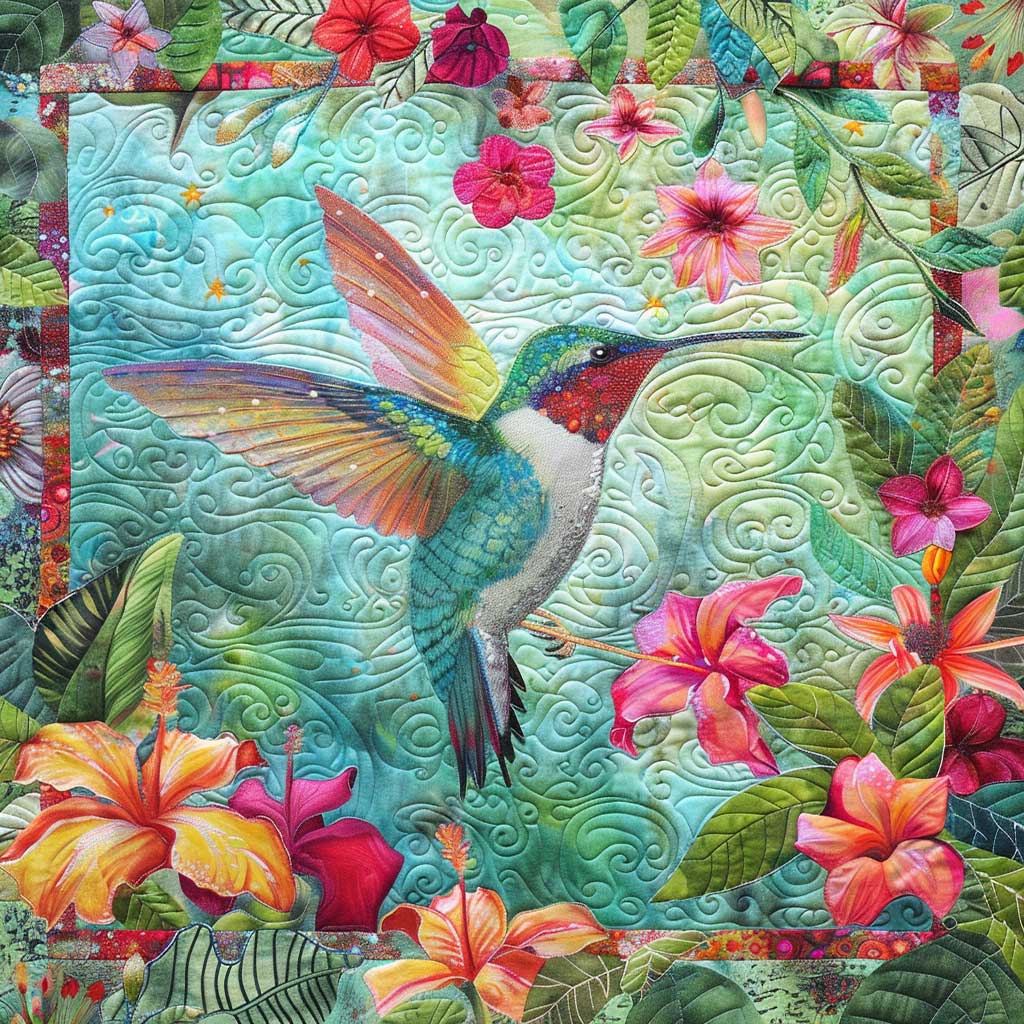 Hummingbird WJ1307014CL Quilt