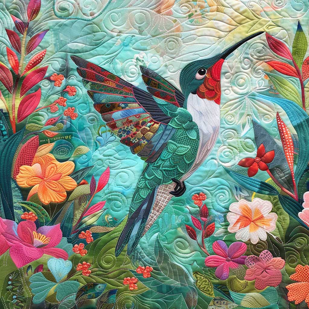 Hummingbird WJ1507016CL Quilt