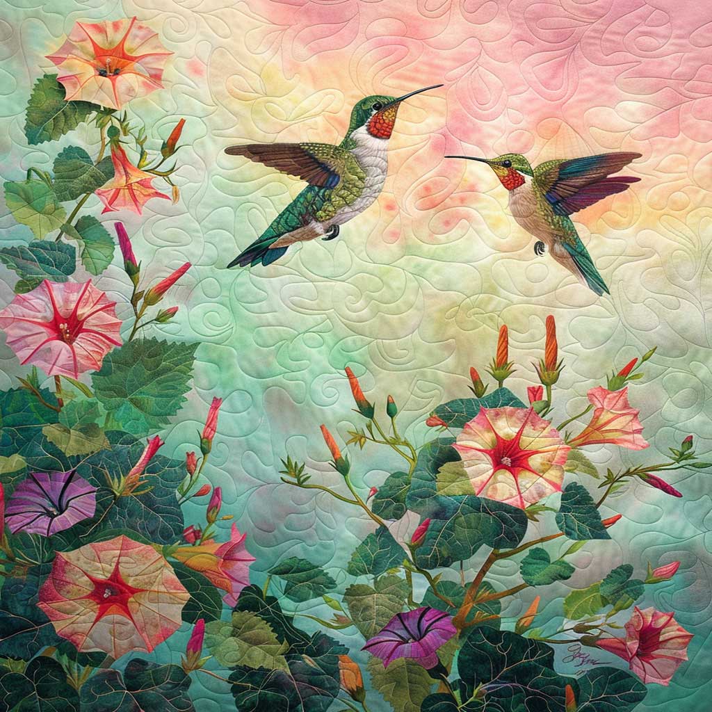 Hummingbird WJ2307024CL Quilt