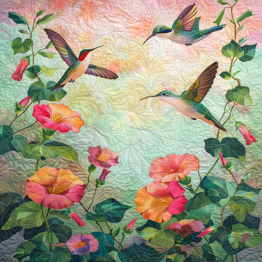 Hummingbird WJ2307025CL Quilt