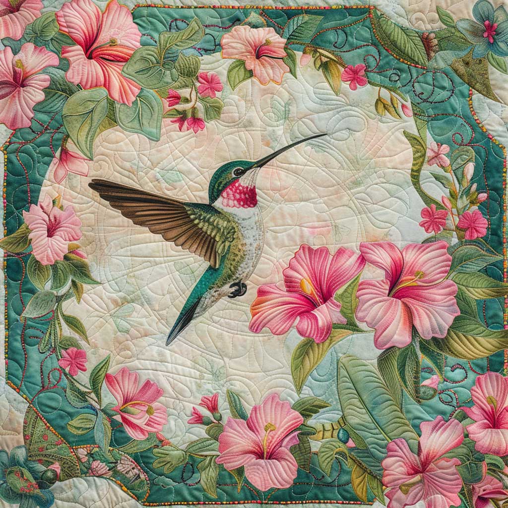 Hummingbird WJ2607014CL Quilt