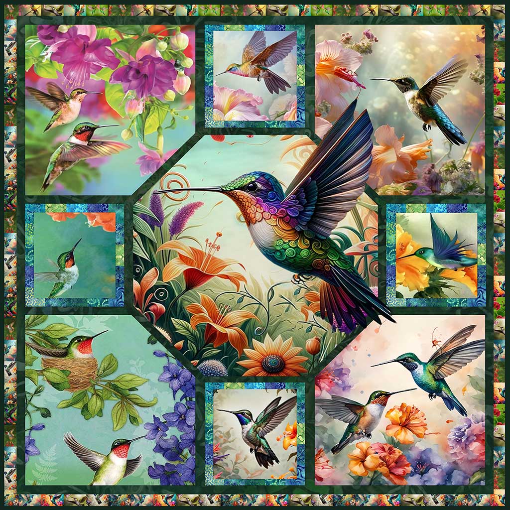 Hummingbird WJ2806009CL Quilt