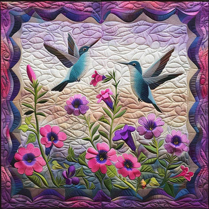 Hummingbirds XR2606011CL Quilt