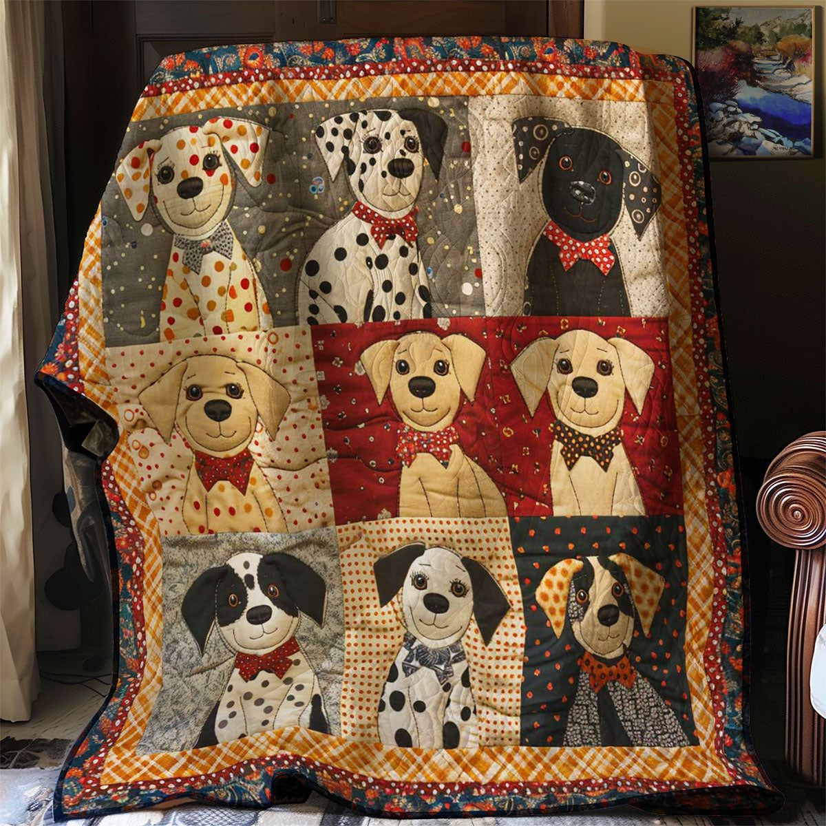 Innocent Dalmatians WN2907033Cl Quilt