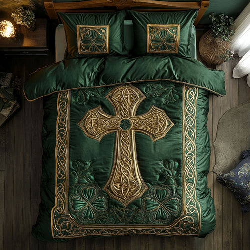 Irish Celtic Cross Life WU1102016CL Duvet Cover Set