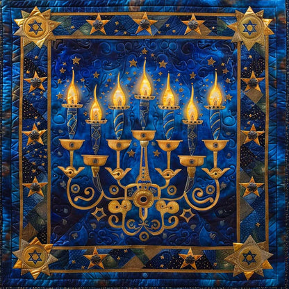 Jewish Hanukkah WJ2007032CL Quilt