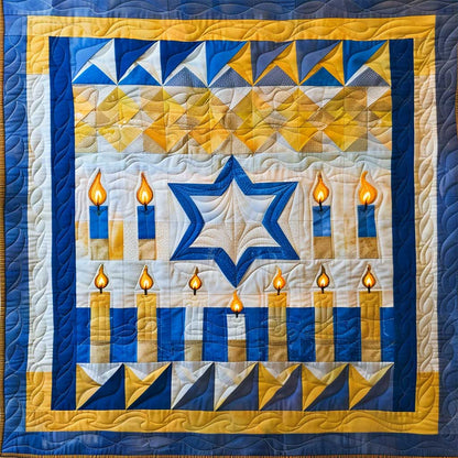 Jewish Hanukkah WJ2007033CL Quilt