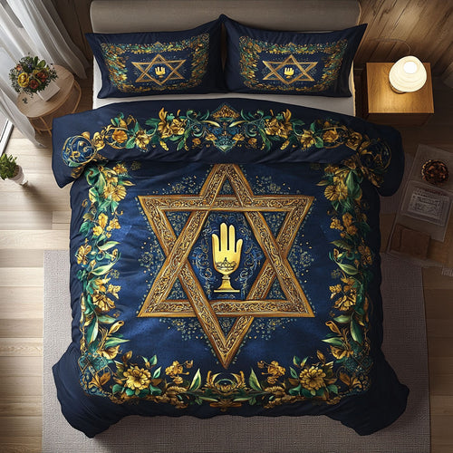 Jewish Star Of David WU2201018CL Duvet Cover Set