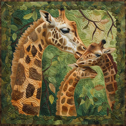 Jungle Giraffes XR2607024CL Quilt