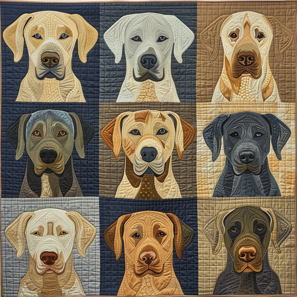 Labrador Lovers XR1206011CL Quilt